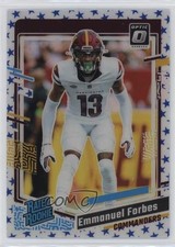 2023 Panini Donruss Optic Rated Rookie Stars Prizm Emmanuel Forbes #299 0c2