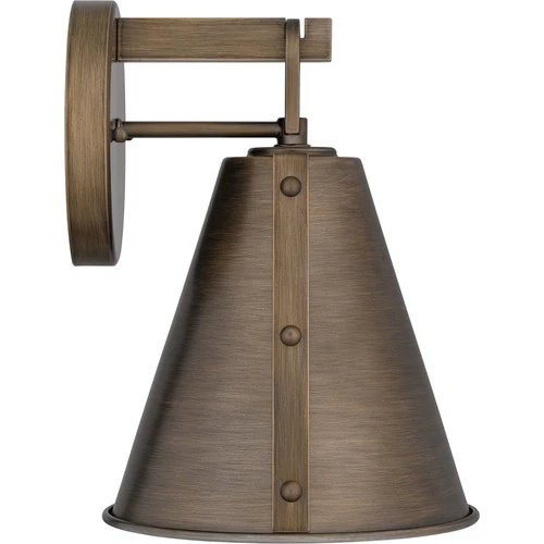 Quoizel HYD8408 Hyde 12" Tall Wall Sconce - Black - Picture 5 of 9