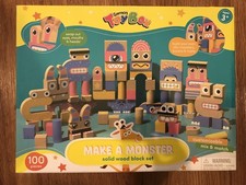Toys R Us Geoffrey  s Toy Box Make A Monster Block Set 100 Pcs