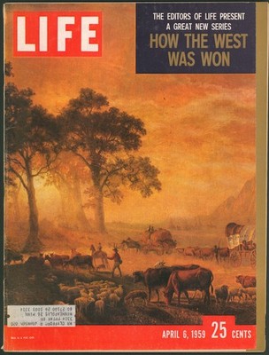 Life Magazine April 6 1959 How The West Was Won~Wacky World of Dr. Seuss~1950s