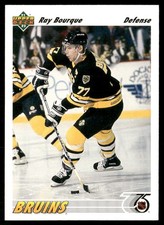 Ray Bourque 1991 Upper Deck French 255  Base LP