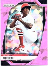 2025 Panini Prizm #168 Tink Hence Pink Ice Prizms
