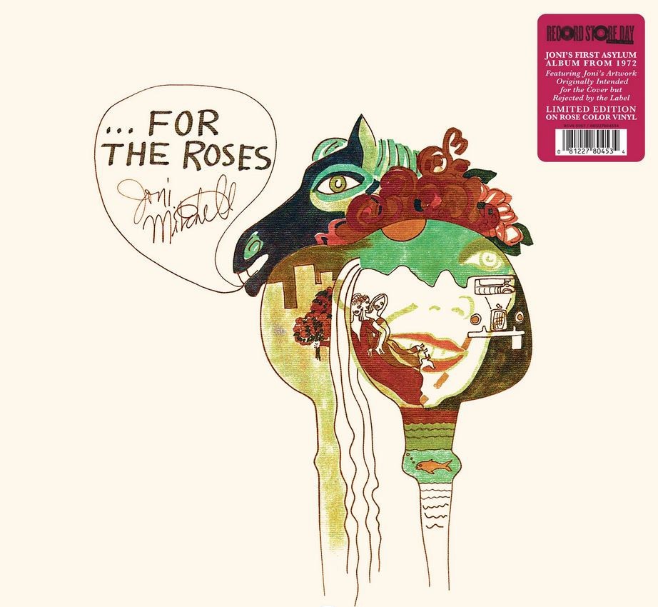 Joni Mitchell For The Roses (2022 Remaster) Pink Color Vinyl LP Ltd RSD 2026