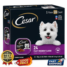 Classic Loaf in Sauce Filet Mignon Wet Dog Food, 3.5 oz Trays (24 Pack) 6.06 per gallon
