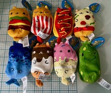 Cats Vs Pickles Lot Of 8 Rare Series 1 Set NWT Narwhal Pizza Popcorn Ice Cream