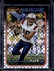 2024 Topps Chrome Drake Maye RC X-Fractor Rookie #203 Patriots