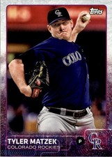 2015 Rockies Topps #COR15 Tyler Matzek - BB