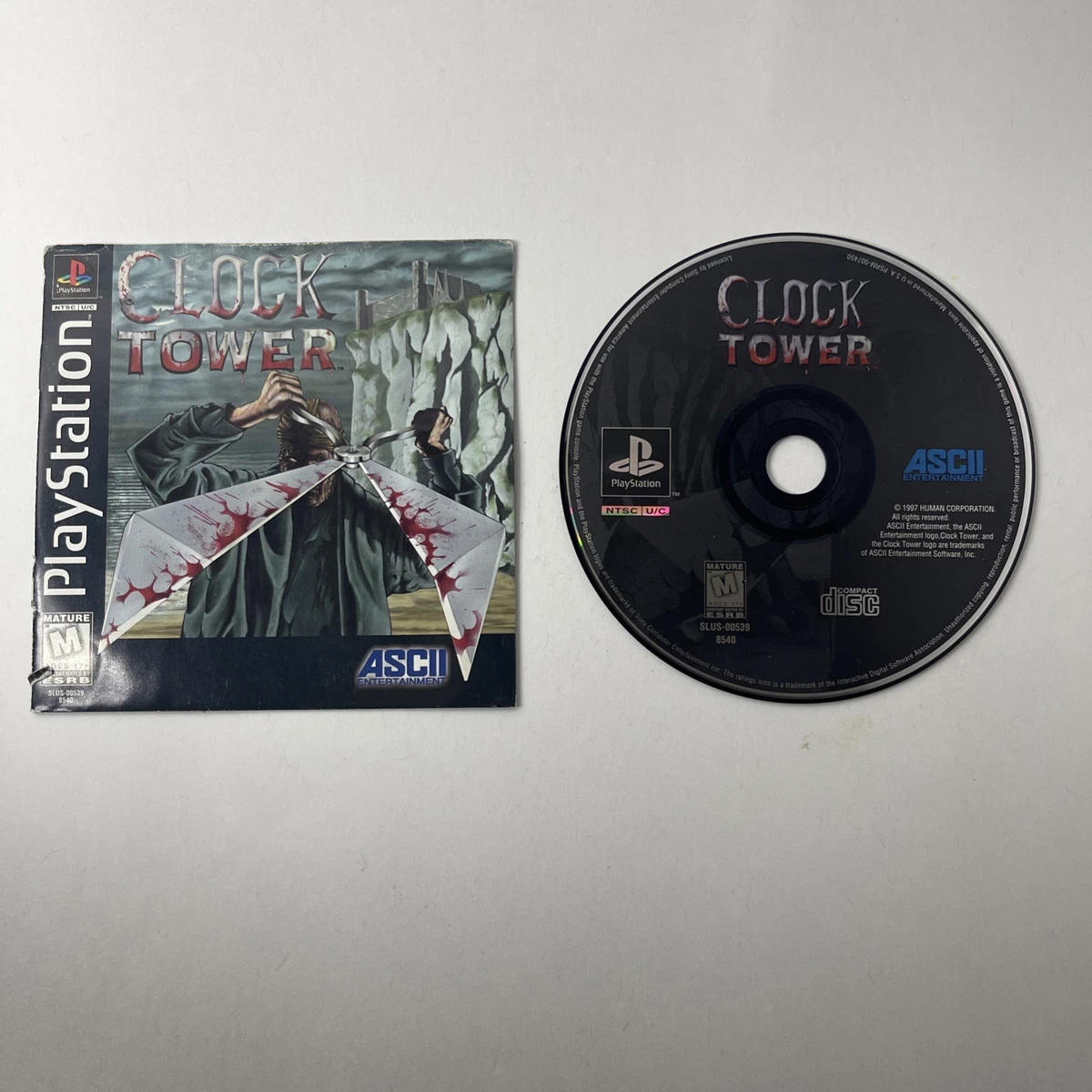 Sony PlayStation 1 Video Games Clock Tower 1997 for sale | eBay