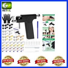 Professional Ear Piercing Gun Kit Reusable Ear Piercing Machine Colorful Crystal