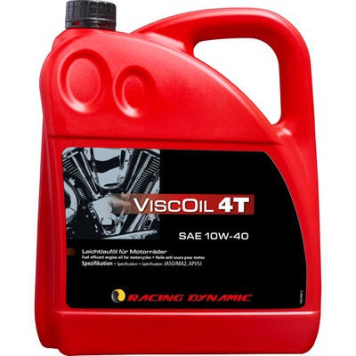 Racing Dynamic Motoröl Viscoil 4T SAE 10W-40 4000ml mineralisch POLO Power