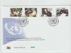 Ireland 2005 50th Anniversary Ireland Membership United Nations FDC .flap closed