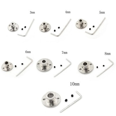 3/4/5/6/7/8/10mm Rigid Flange Coupling Motor Guide Shaft Coupler Motor,Connec_HH