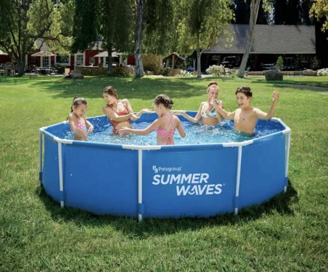 summer wave active frame pool 10ft