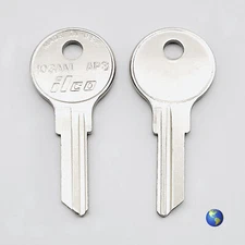AP3 Key Blanks for Allsteel, AMF, Chicago Lock, and Steelcase (3 Keys)