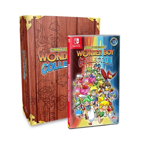 Switch Nintendo Wonder boy collector limited Anniversary Box set postcard - Picture 7 of 7