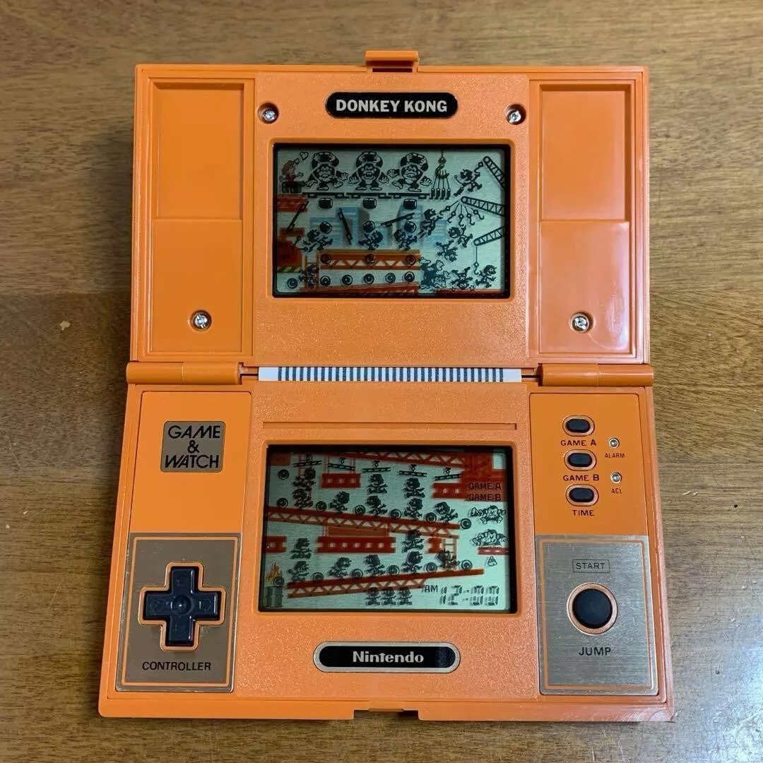 Donkey kong handheld video game hot sale