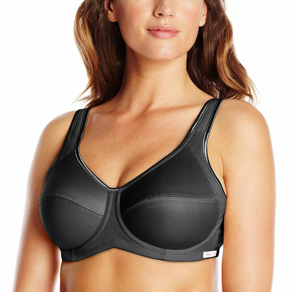 Freya Active Support 38M Black Underwire Sports Bra Style 4002