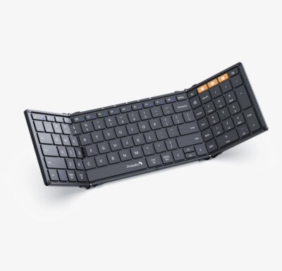 Brand New! ProtoArc XK01 Foldable Portable Bluetooth Keyboard - Black FREE SHIP