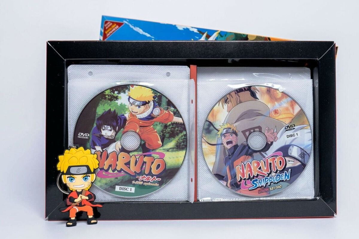 NARUTO NARUTO SHIPPUDEN COMPLETE ANIME TV SERIES DVD 1-720 EPS ENG DUB