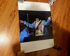 ELVIS PRESLEY and Charlie Hodge 1977  RARE  POSTER  BEAUTIFUL — photo 2