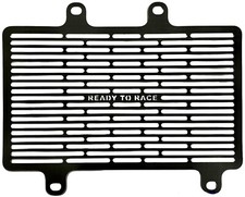 Protezione radiatore scritta pronta per la gara per KTM Duke 200