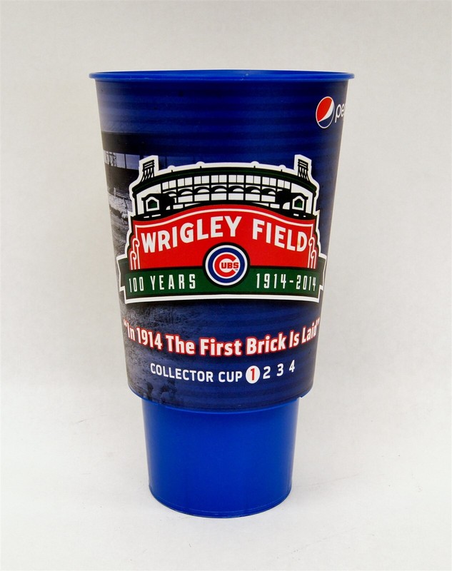Kyle Hendricks Signed Chicago Cubs Wrigley Field 100 Years Collector Cup 2014