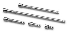 SK Tools 5 Piece 2", 3", 5", 10" And 15" 1/2" Drive Extension Set 40165 