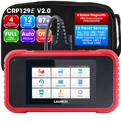 2025 LAUNCH CRP129E V2.0 Profi KFZ Diagnosegerät Auto OBD2 Scanner TPMS EPB SAS