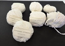 Adrienne Vittadini Yarn Samantha 5 New 2 Used Made in Italy Matching Dye Lot