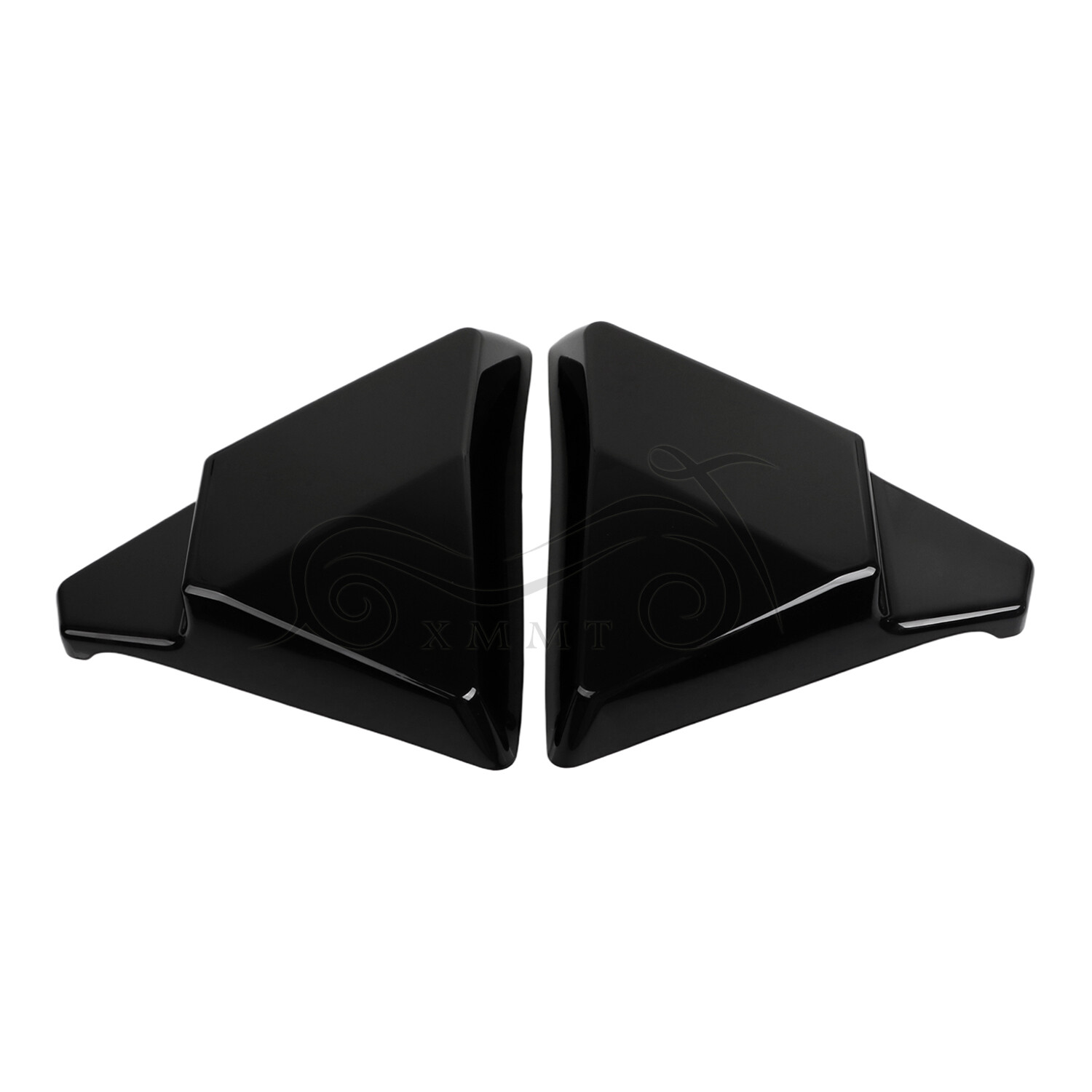 Gloss Black Left Right Side Cover Panels For Harley CVO Road Street Glide FLHX