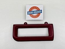 92 93 94 95 96 97 Ford F-150 F250 F350 Bronco rojo HVAC tablero embellecedor bisel