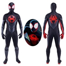 Spider-Man: Across the Spider-Verse Costume Miles Morales Cosplay Bodysuit Adult