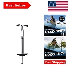 High Performance Super Pogo Stick, Ages 14+, Heavy Duty 120-210 lbs Capacity