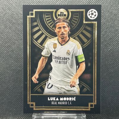 2023-24 Topps Deco UEFA Champions league Luka Modric | eBay