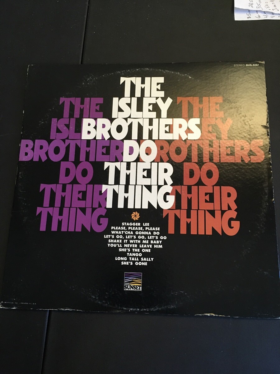 The Isley Brothers - Do Their thing - Vinyl LP Record Stereo Sus