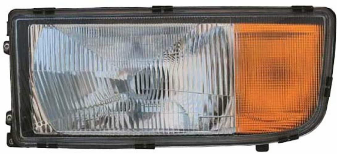 Phare avant gauche pour Mercedes Actros 1996-2002 résout le problème de visibilité nocturne faible