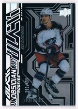 2022-23 SPX UD BLACK OBSIDIAN ROOKIES NICK BLANKENBURG 290/499 COLUMBUS BLUE