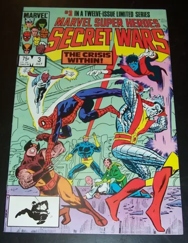 VFN 9.0 Marvel Super Heroes SECRET WARS 3 First appearance Titania Volcana 1984