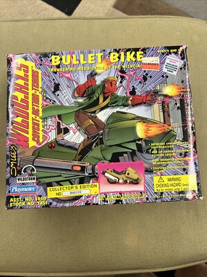 NIB Sealed Box - Vintage 1995 WildC.A.T.S Bullet Bike Jim Lee Playmates Toys