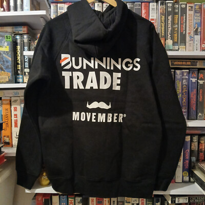 #ad New Bunnings Trade New Zealand Exclusive Movember Limited Edition Hoodie Small AU $200.00
