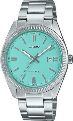 CASIO COLLECTION MTP-1302D-2A2JF Turquoise Blue Men's Watch