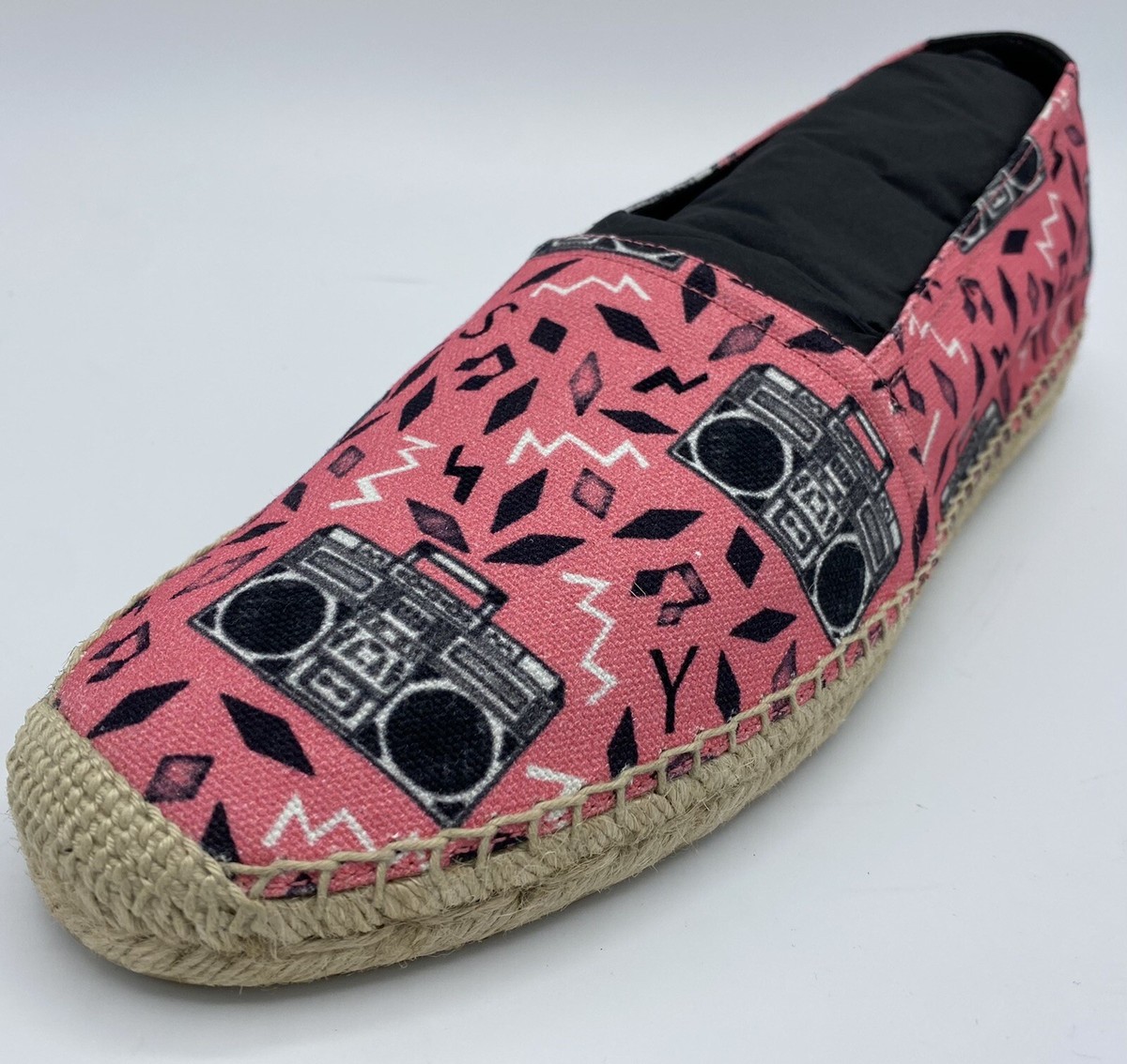 $500 Saint Laurent Pink Radio Canvas Espadrilles size US 9.5  display picture 3