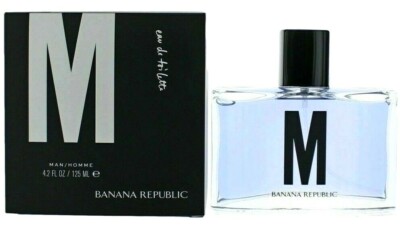 BANANA REPUBLIC M EAU DE TOILETTE SPRAY FOR MEN 4.2 Oz / 125 ml