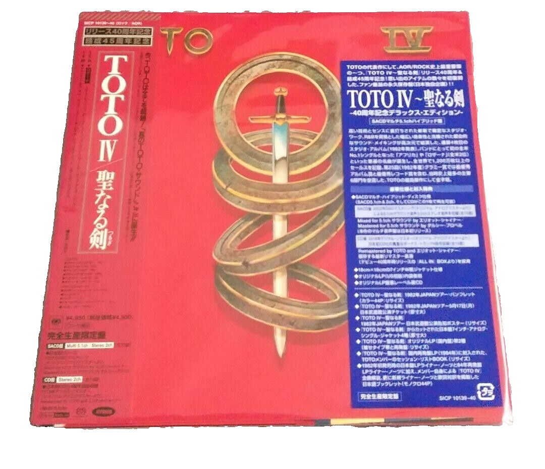 toto4ページ TOTO IV DELUXE EDITION 40TH ANNIVERSARY JAPAN Edition