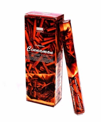 Darshan Agarbatti Cinnamon Fragrance Incense Sticks 6 Pack Of 20 Stick