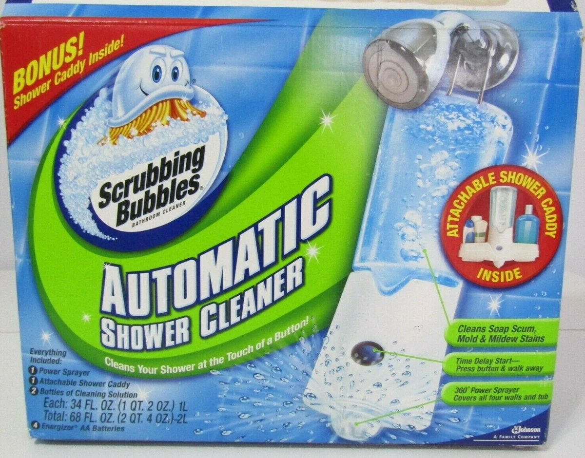 Scrubbing bubbles automatic shower on sale cleaner