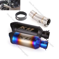 Ninja 500 2026 2025 For Kawasaki Ninja 400 Z400 2017-25 Exhaust Mid Pipe Muffler