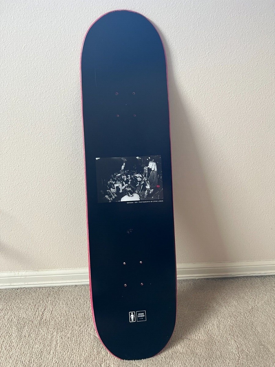 2018 Girl x Opening Ceremony Spike Jonze Nirvana Skateboard 2018 Girl x Opening Ceremony Spike Jonze Nirvana Skateboard