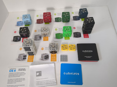 Modular Robotics Cubelets Robotic Cube Set of 12 blocks kit Bluetooth Cubes