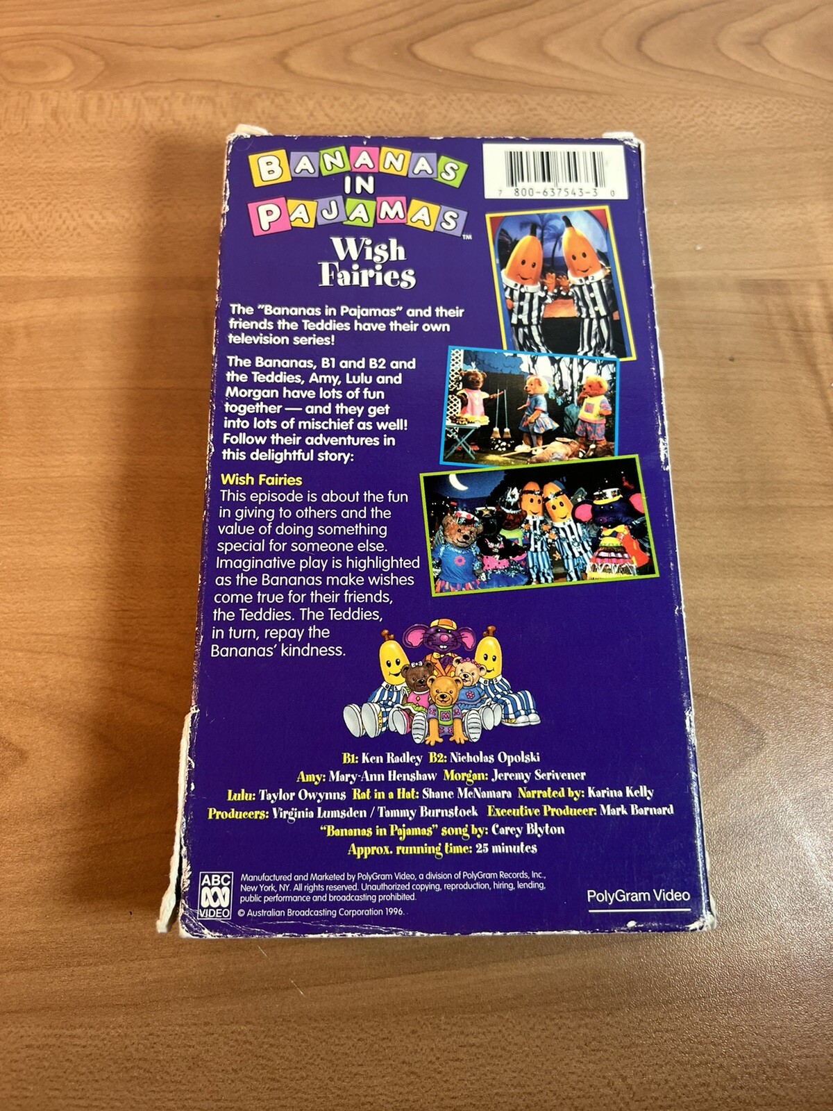 Bananas In Pajamas Wish Fairies Vhs